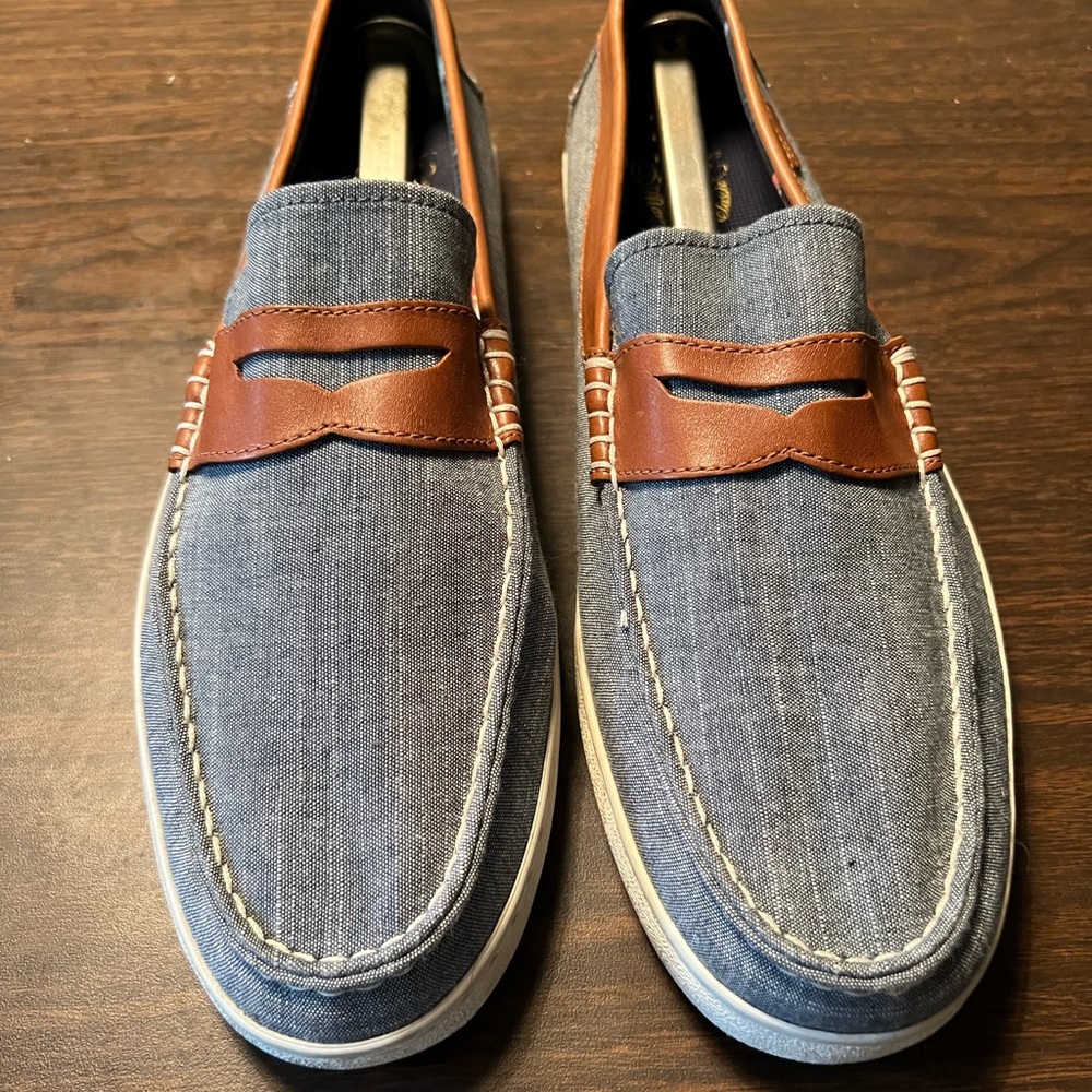 Cole Haan Canvas Pinch Weekender Size 12